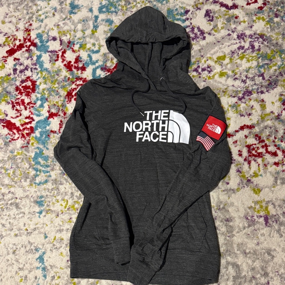 The North Face Charcoal Hooded T-Shirt